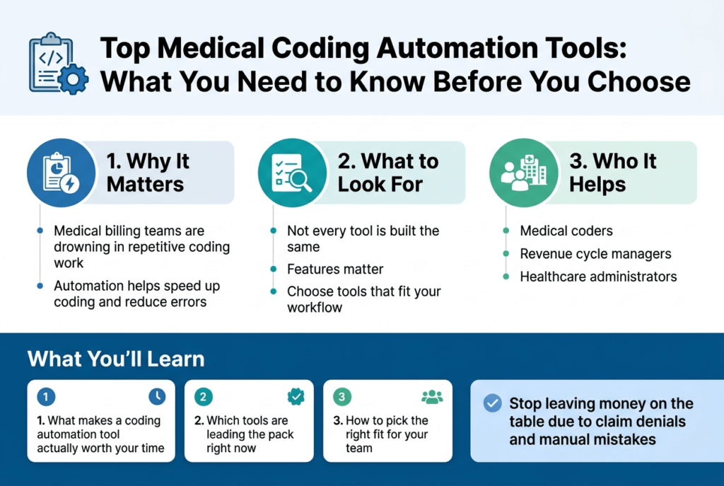 Top medical coding automation tools​