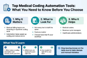 Top medical coding automation tools​
