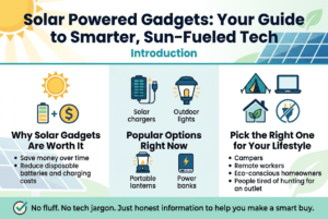 Solar Powered Gadgets​