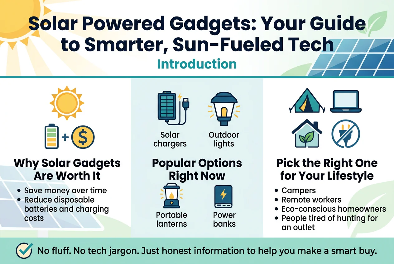 Solar Powered Gadgets​