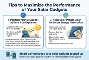 Solar Powered Gadgets