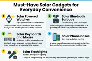 Best Solar Powered Gadgets leomart