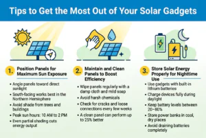 Best Solar Powered Gadgets leomart