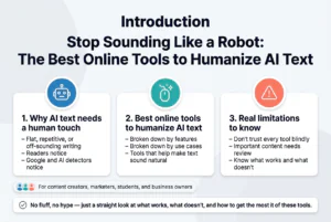 Online Tools to Humanize Ai Text