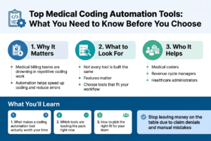 Top medical coding automation tools​