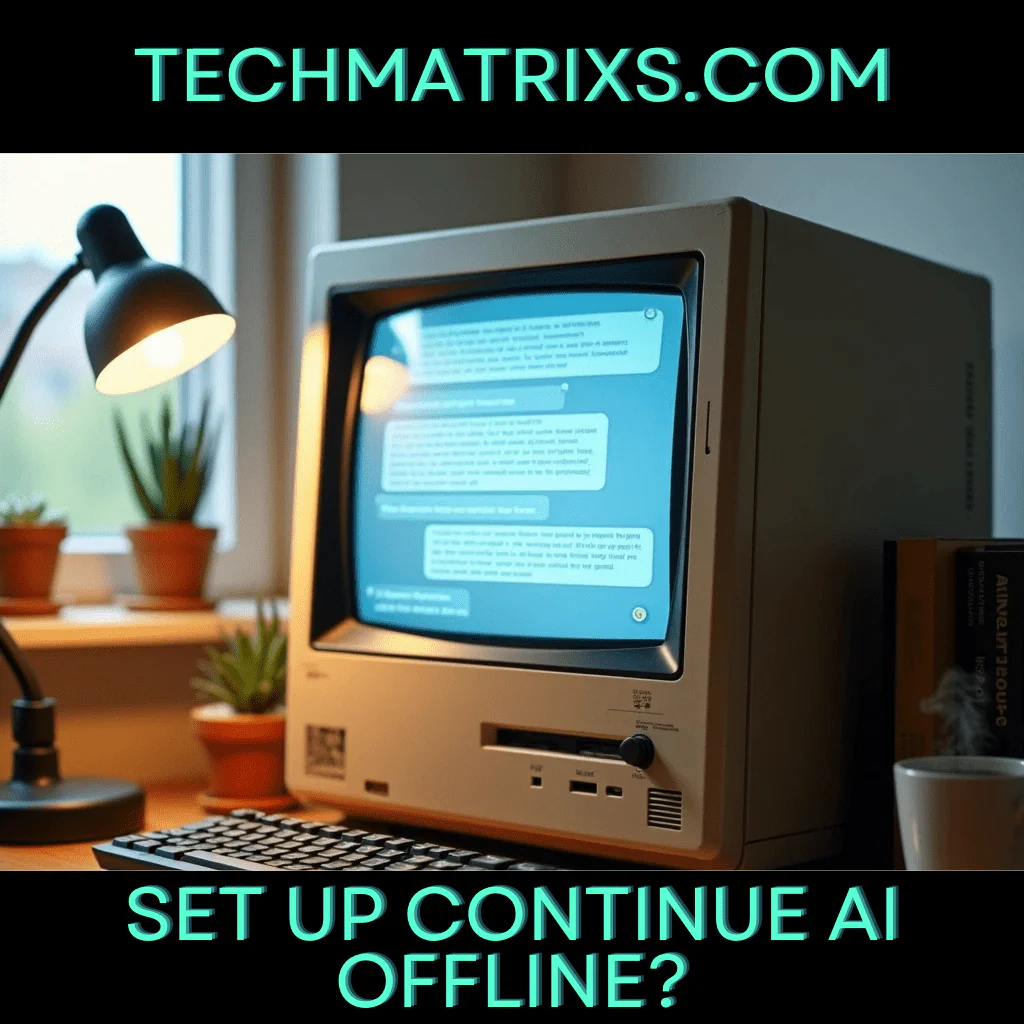 Set Up Continue AI Offline?