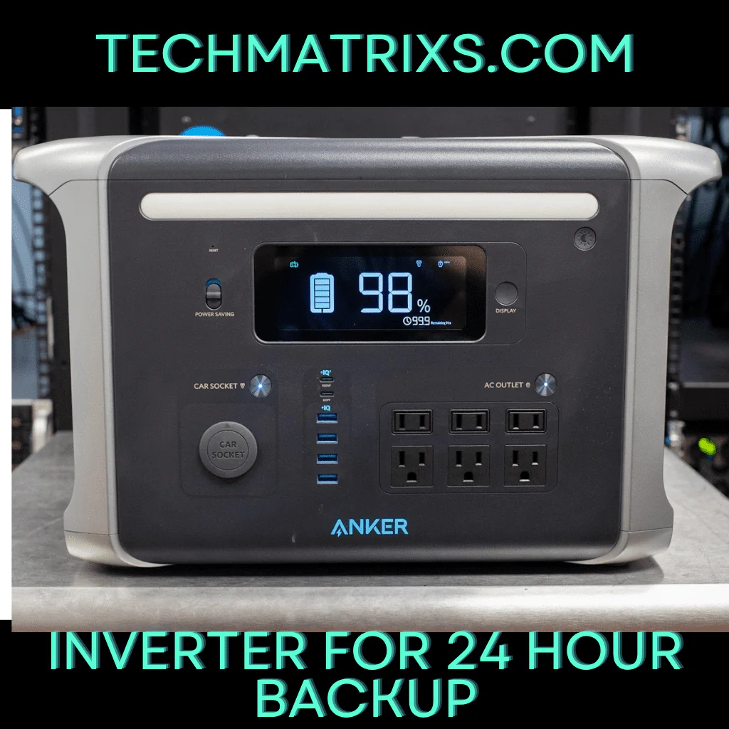 set inverter for 24 hour backup